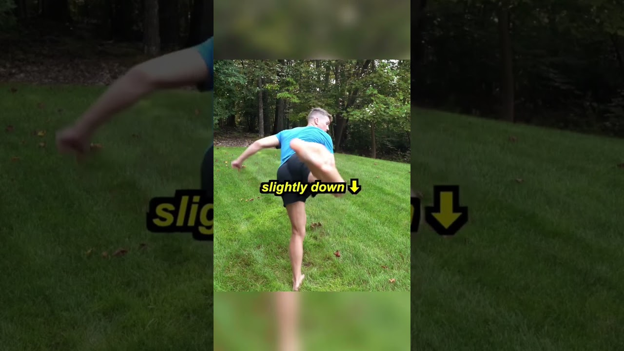 Изучите удар ногой с разворота за 2 простых шага! 