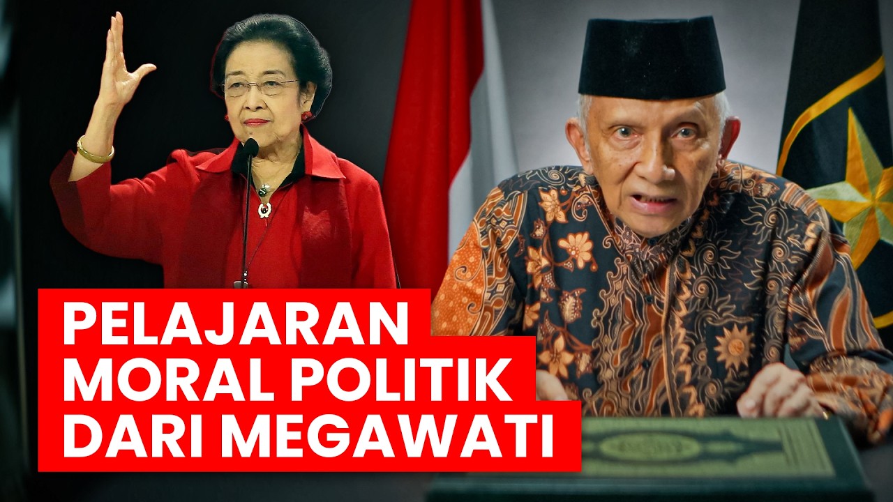 PELAJARAN MORAL POLITIK DARI MEGAWATI