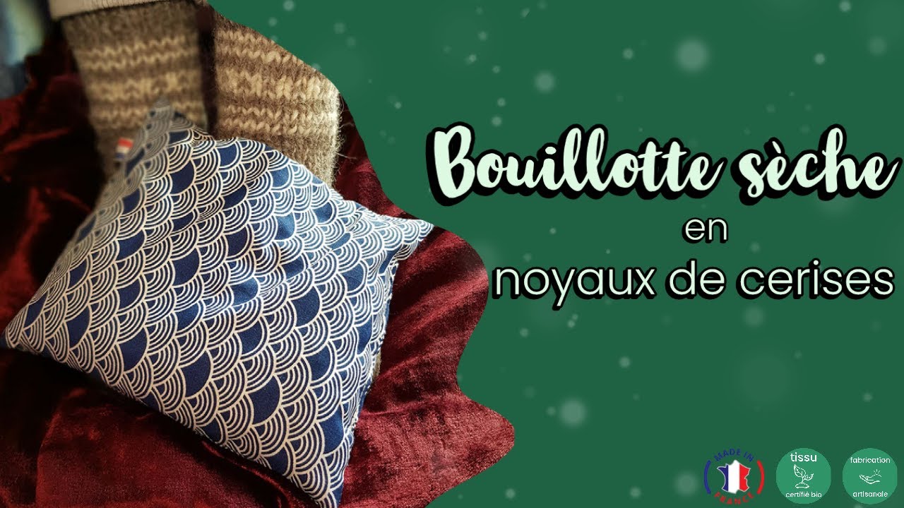 Bouillotte aux noyaux de cerises bio