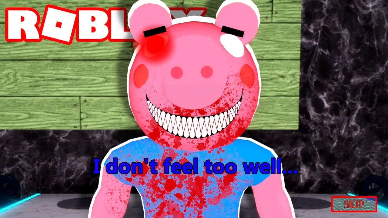 Roblox - VIREI O GEORGE PIGGY E FUI INFECTADA (Piggy Distorted Memory)