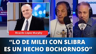 Ricardo López Murphy habló sobre el escándalo por la criptomoneda $LIBRA
