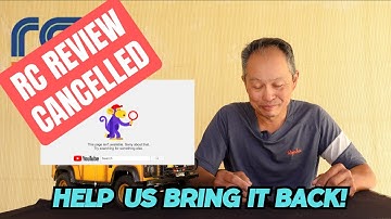 RC Review Channel accidentally deleted by Youtube - subscribe to new channel here.