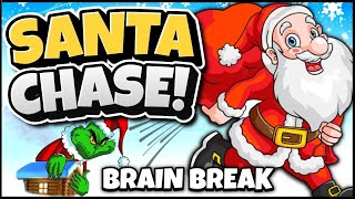 Santa Chase | Christmas Brain Break | Just Dance | GoNoodle screenshot 5
