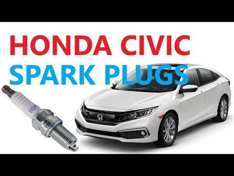 HOW TO REPLACE SPARK PLUGS ON HONDA CIVIC 16-21 REMOVE 2017 2018 2019 2020 2021