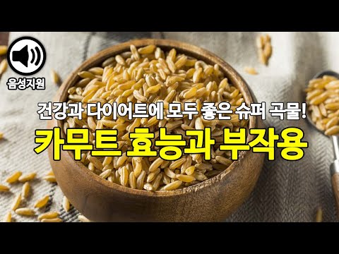 다이어트에 좋다는 슈퍼곡물 카무트 효능과 부작용