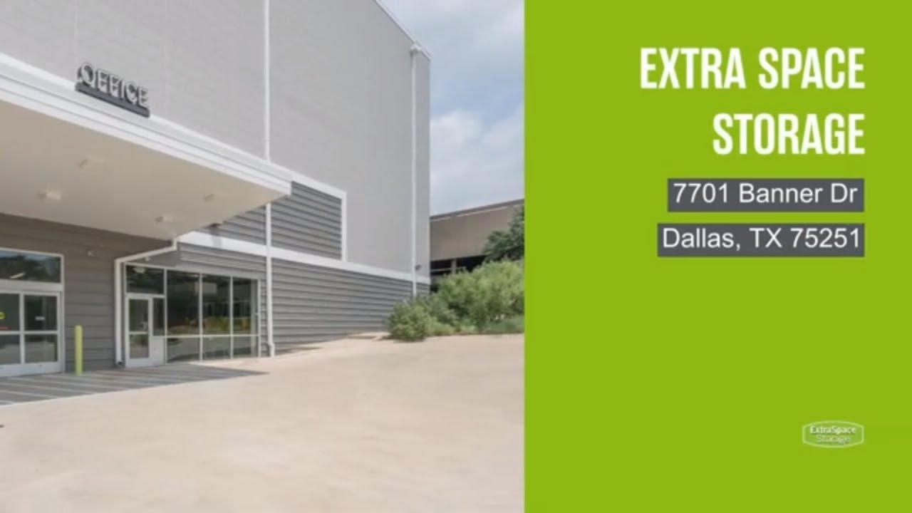 Storage Units in Dallas, TX on Banner Dr Extra Space Storage YouTube