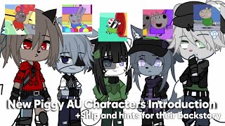 New Piggy AU Characters Introduction + New ships and hints for their Backstory