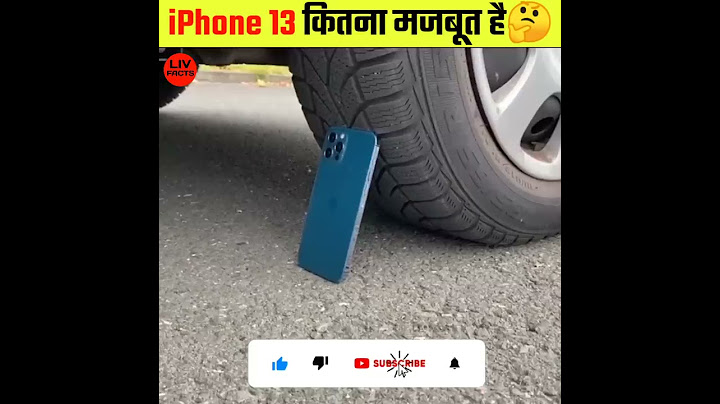 iPhone 13 Pro कितना मजबूत 🔥 है 🤔|| #shorts