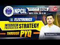 NPCIL ET Electronics Interview preparation strategy through PYQ