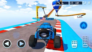 Mega Rampa Impossível com Caminhão Monstro Jogo de Carro screenshot 1