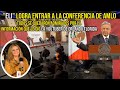 "ELI" LOGRA ENTRAR A LA CONFERENCIA DE AMLO, TODOS SE QUEDARÓN ADMIRADOS POR ESTA INTERVENCIÓN.