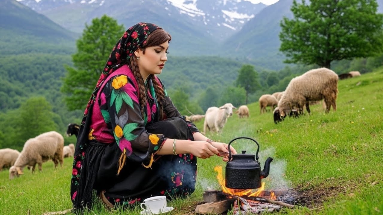 The beautiful nature of Kurdistan . 