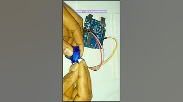 How to Control Servo Motor Using Arduino Uno By Smart Phone #shorts