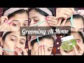 How to SHAVE your FACE, EYEBROWS & UPPER LIPS at HOME- DEMO, TIPS and TRICKS | Face Grooming