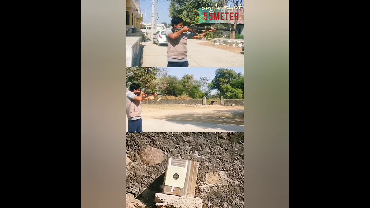 old topidar gun shooting (single shot)🎯