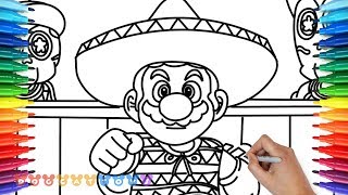 How to Draw Super Mario Odyssey #19 | Drawing Coloring Pages for Kids