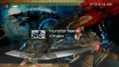 Monster Hunter Portable 3rd ctf theme for CFW 5.50 GEN