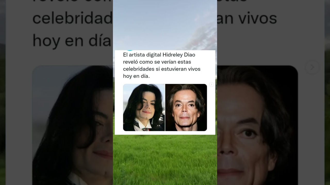 El artista digital Hidreley Diao reveló como se verían estas celebridades si estuvieran vivo