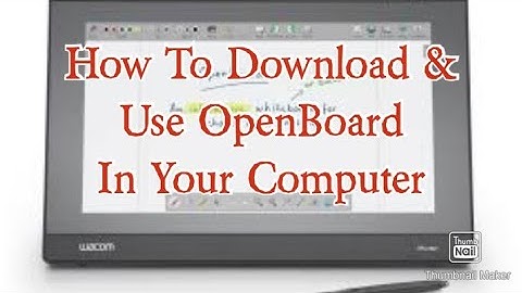 How to Download and Use Open Board Interactive Board in your computer| Easy to Annotate desktop||.
