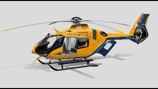 H135 Airbus Helicopter в 3D от Thilo Zett
