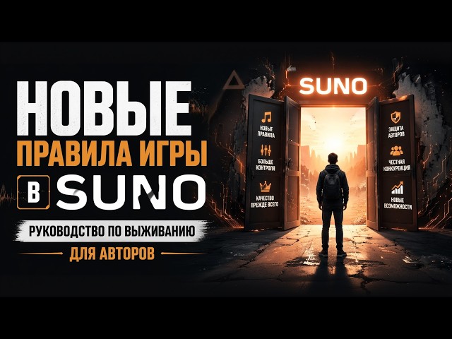 НОВЫЕ ПРАВИЛА ИГРЫ В SUNO (МАСТЕР SUNO)