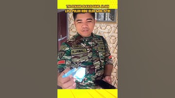 TNI SENANG SEKALI DI KASI UANG JAJAN OLEH SANG ISTRI #shorts #tni #ngakak #komando #lucu #tentara