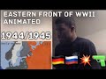 Eastern Front of WWII Animated: 1944/1945 Reaction