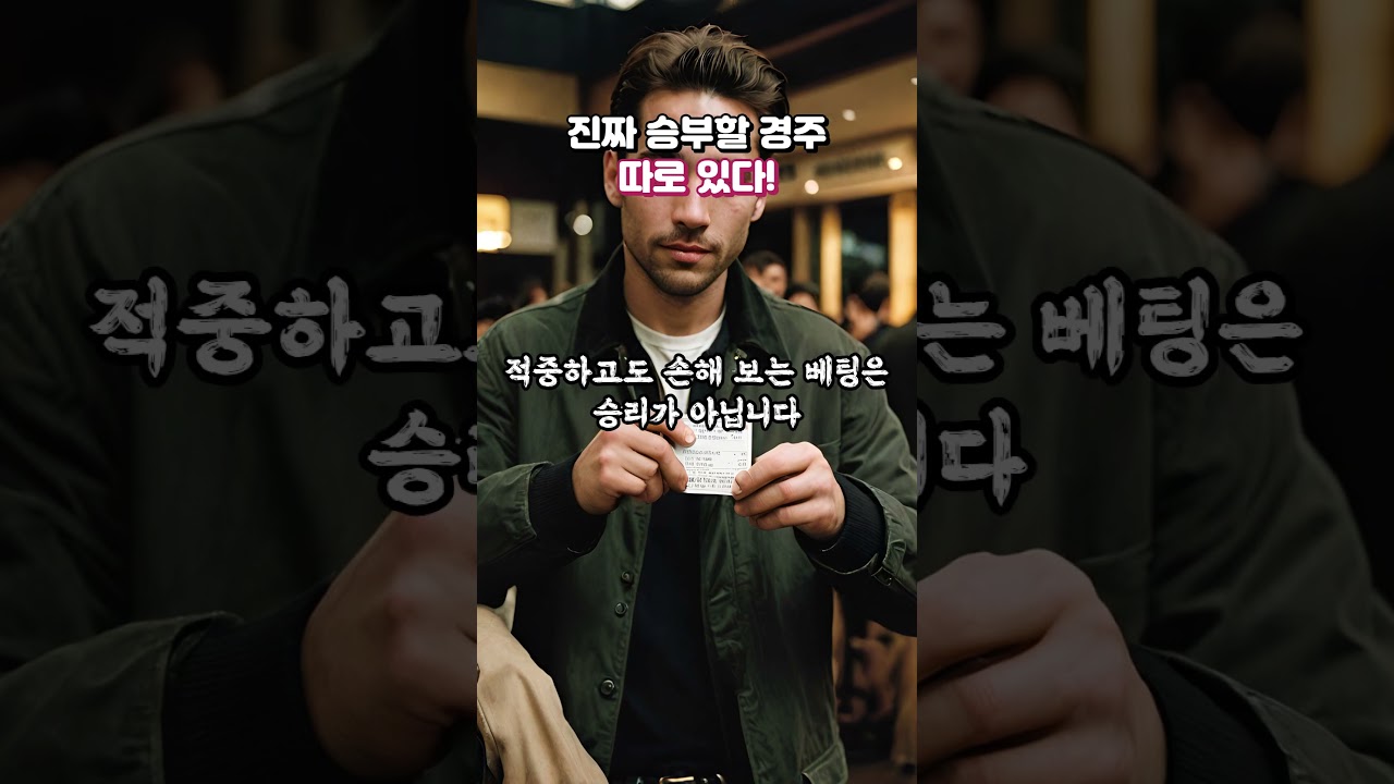 경마베팅 진짜 승부할! "경주는 따로 있다"