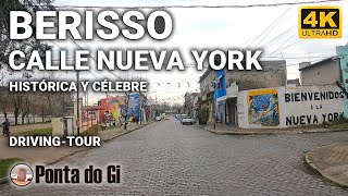 【4K】A 100 años de su esplendor así está hoy la MÍTICA calle NUEVA YORK #driving tour 2022 ARGENTINA