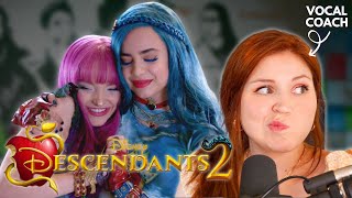 DESCENDANTS 2 I Vocal coach reacts