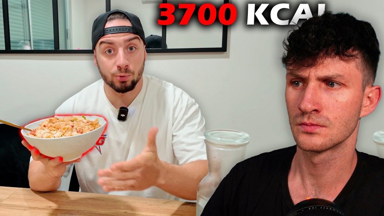 Nutricionista ANALIZA la Dieta de Volumen de Joelus *3700 calorias*!