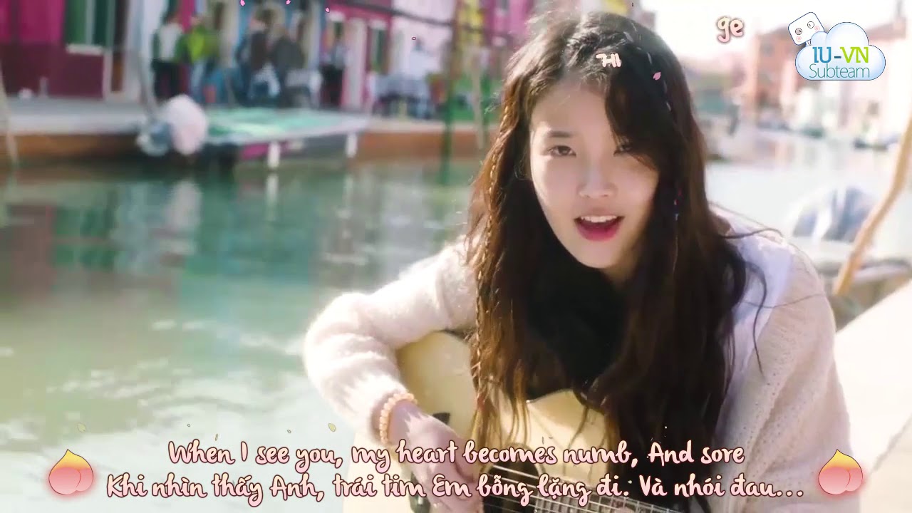 [VIETSUB + ENGSUB + LYRICS] Peach (복숭아) IU (아이유) YouTube