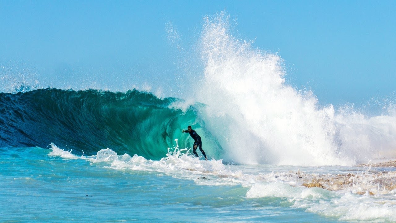 GNARLY WIPEOUTS AT THE WEDGE! (CALIFORNIA) surfers security