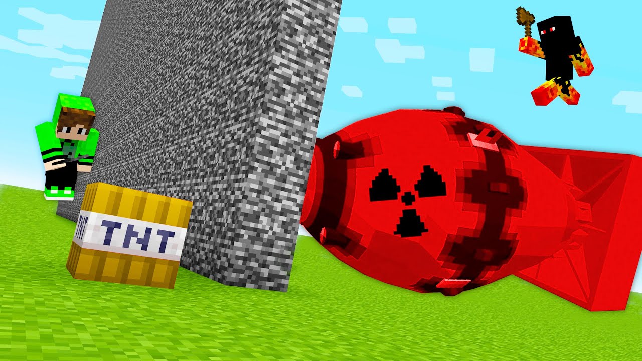 Trolei meu AMIGO em uma BATALHA DE DESTRUIÇÃO no MINECRAFT - O Filme
