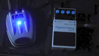 Boss DD-3 vs Danelectro FAB Delay