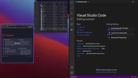 Creating a Laravel project + directory structure explained