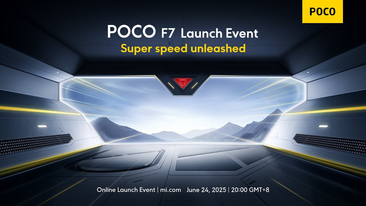 POCO F7 Global Launch Event