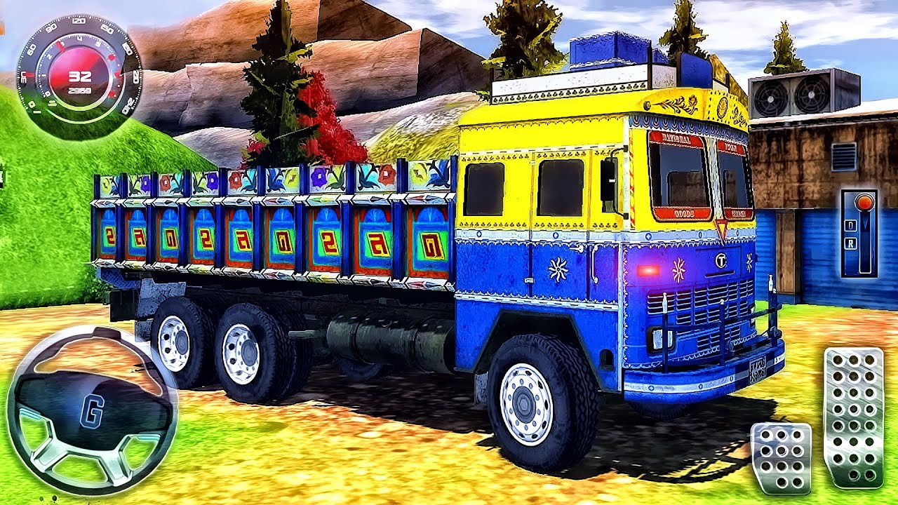 Truck Driving Simulator 3D - Indian Offroad Transport Truck Driver - Best Android GamePlay #2