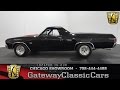 1970 Chevrolet El Camino Gateway Classic Cars Chicago #961