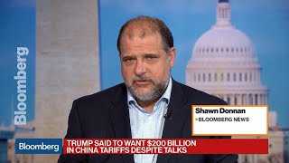 Trump Is Said to Push for $200 Billion in China Tariffs Despite Talks