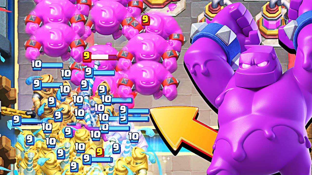 ELIXIR GOLEM is INSANE in CLASH ROYALE - YouTube.