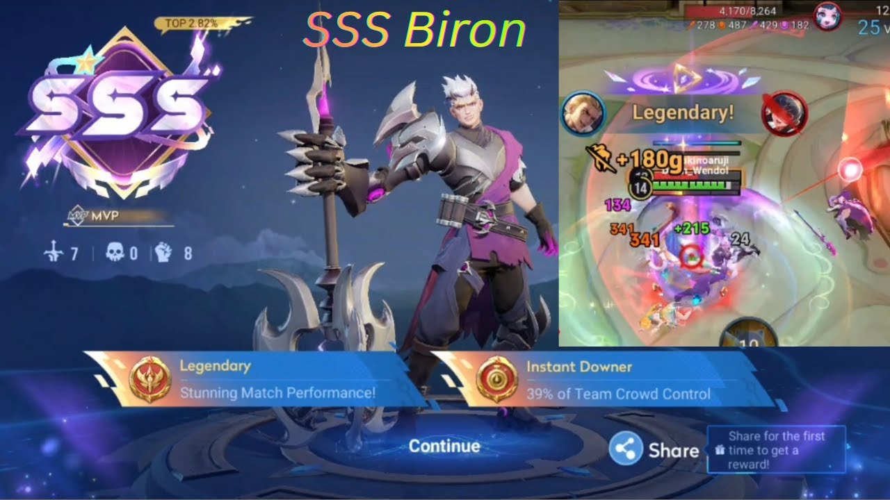 HOW TO NEVER DIE AS BIRON ⚡ Immortal Tanky Damage Build (SSS Rating)