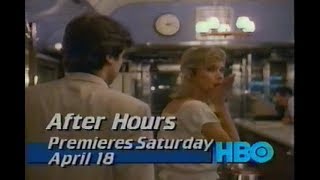 After Hours (1987) HBO Promo