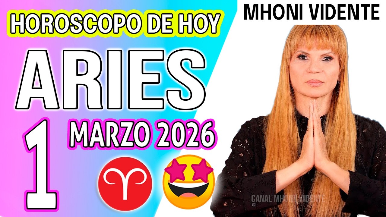 ARIES 🌙 ESTA NOCHE CAMBIA TU SUERTE, NO LO CUENTES A NADIE 🤫✨✨HOROSCOPO De Hoy 1 de MARZO 2026 Mhoni