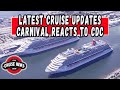 Latest Cruise Updates, CDC No Sail Order, Carnival Reacts to the CDC, Florida Vote, Airline Layoffs