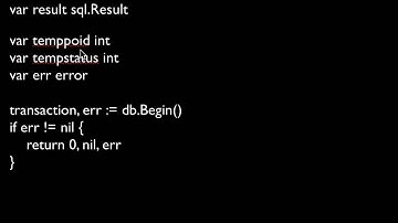 Golang and Mysql Query Example 1