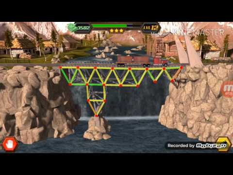 Bridge Construction Simulator Walkthrough Levels 9-15 --GAMES