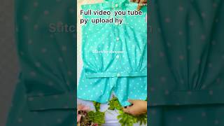 Baby top cutting and stitching short video #babyfrock #shortvideo #babydress