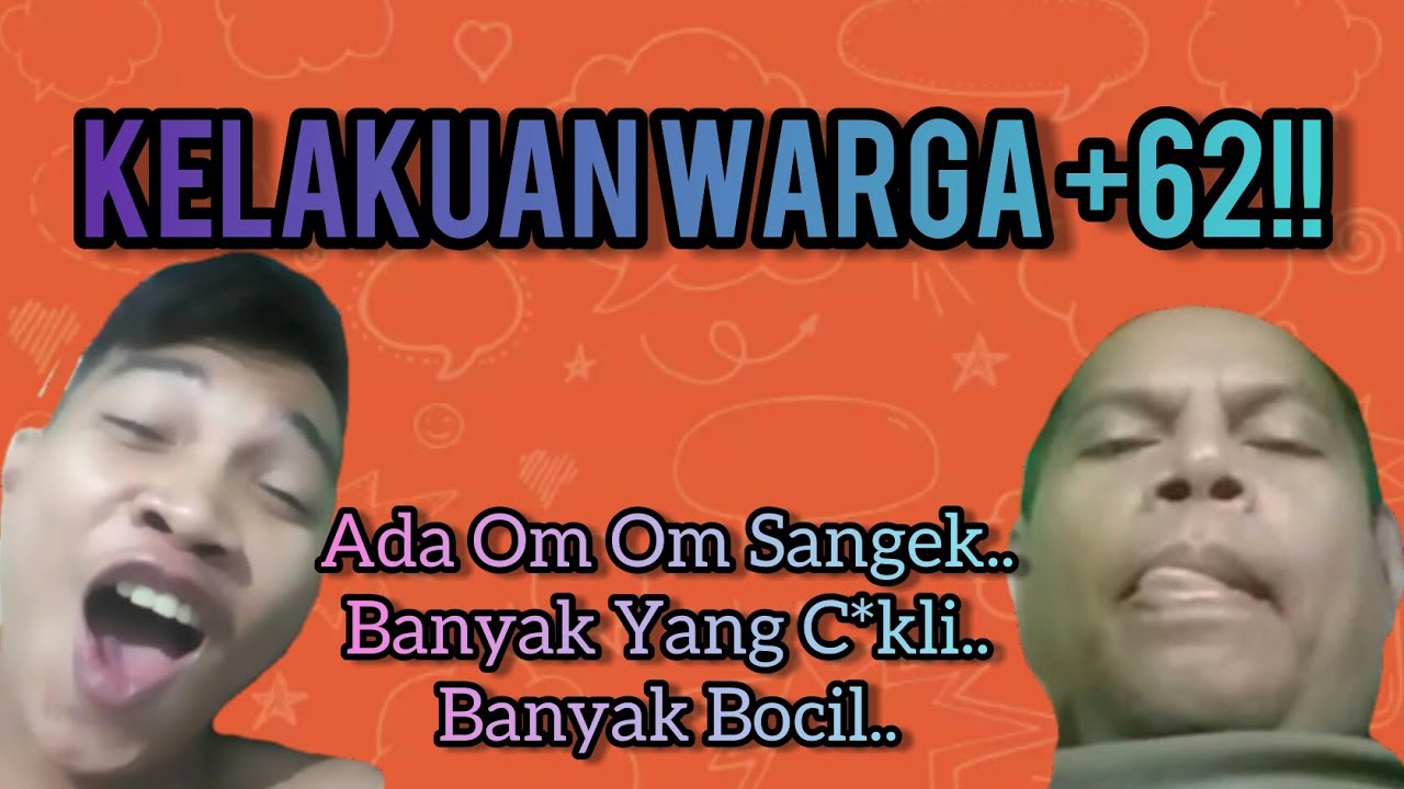 KELAKUAN WARGA +62 DI OME TV!! ISINYA MANUSIA LUCU LUCU!! BIKIN NGAKAK