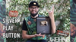 100K SUBSCRIBERS | Silver Play Button Unboxing